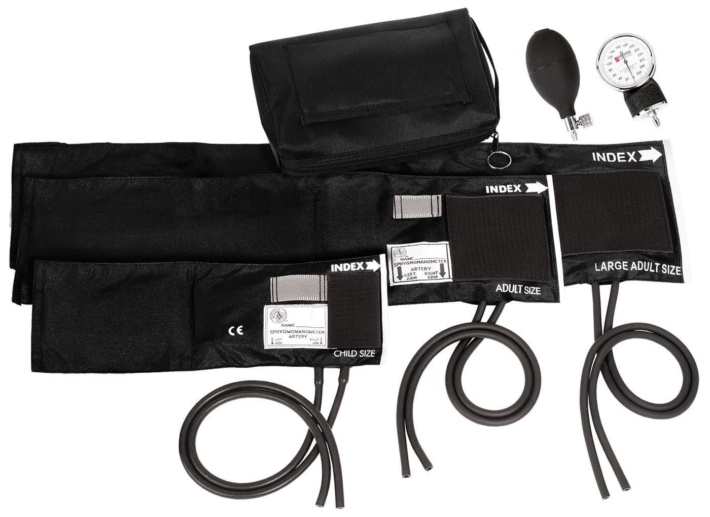 Prestige Medical 3-in-1 Aneroid Sphygmomanometer Set with Carry Case - Senior.com Aneroid Sphygmomanometer